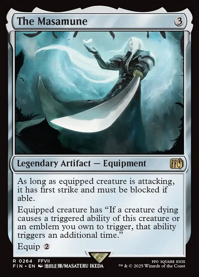 Magic the Gathering Card - The Masamune - MTG Circle