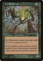 Magic the Gathering Card - Ivy Elemental - MTG Circle
