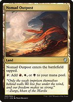 Magic the Gathering Card - Nomad Outpost - MTG Circle