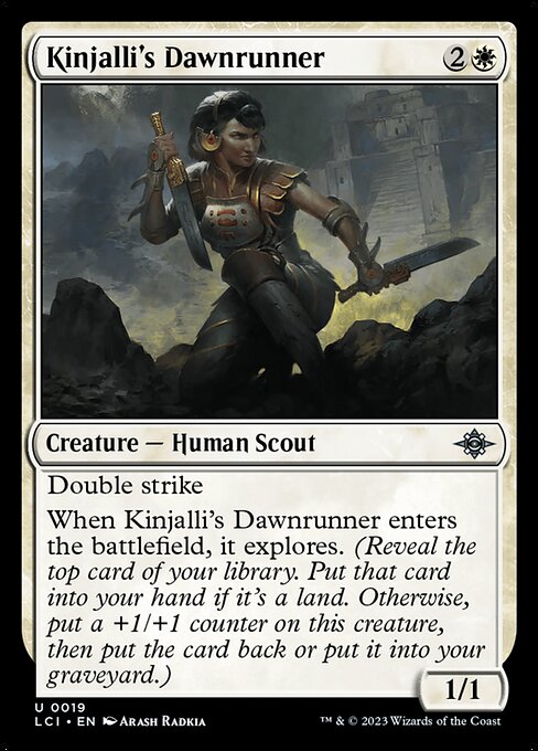 Magic the Gathering Card - Kinjalli's Dawnrunner - MTG Circle