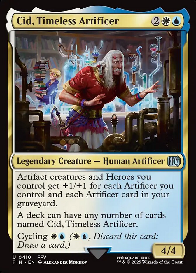 Magic the Gathering Card - Cid, Timeless Artificer - MTG Circle