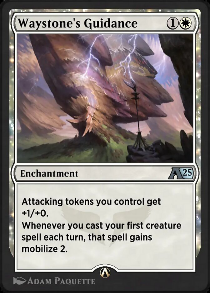 Magic the Gathering Card - Waystone's Guidance - MTG Circle