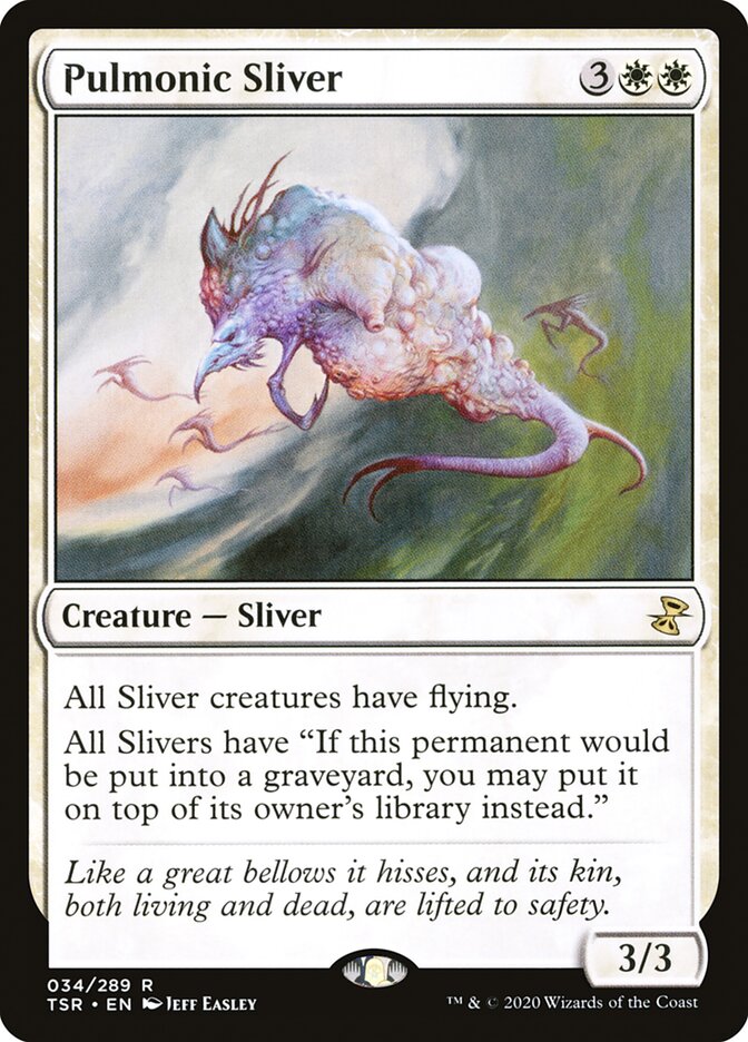 Magic the Gathering Card - Pulmonic Sliver - MTG Circle