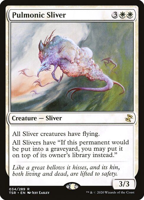 Magic the Gathering Card - Pulmonic Sliver - MTG Circle