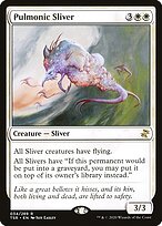 Magic the Gathering Card - Pulmonic Sliver - MTG Circle