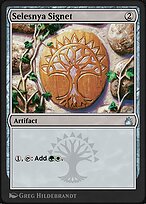 Magic the Gathering Card - Selesnya Signet - MTG Circle