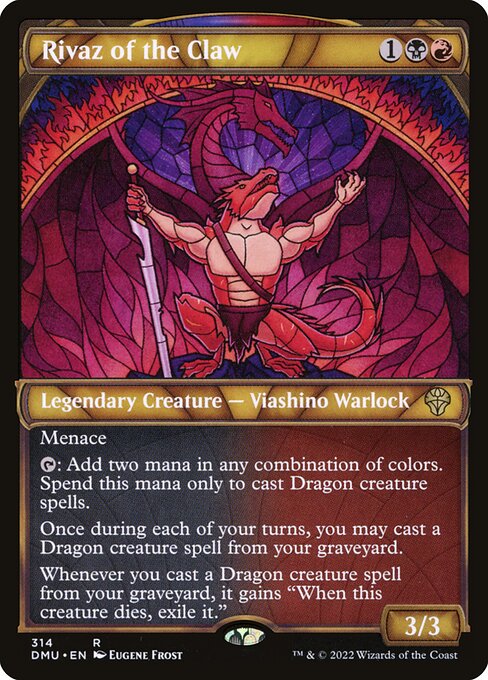 Magic the Gathering Card - Rivaz of the Claw - MTG Circle