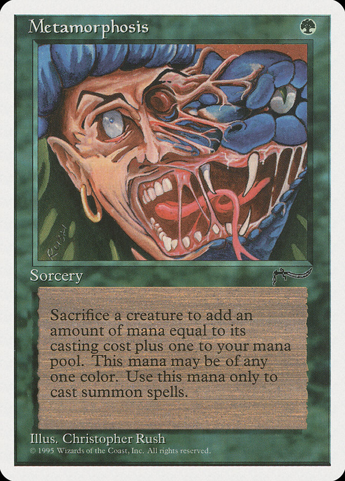 Magic the Gathering Card - Metamorphosis - MTG Circle
