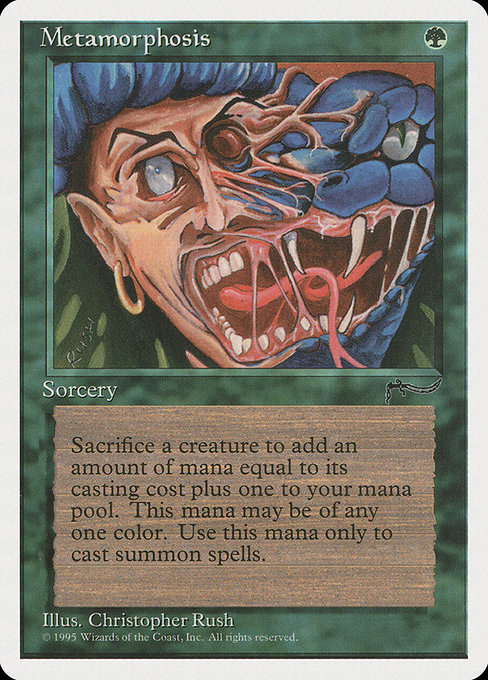 Magic the Gathering Card - Metamorphosis - MTG Circle