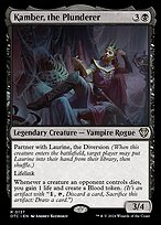 Magic the Gathering Card - Kamber, the Plunderer - MTG Circle
