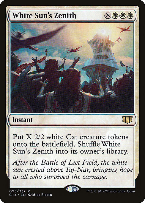 Magic the Gathering Card - White Sun's Zenith - MTG Circle