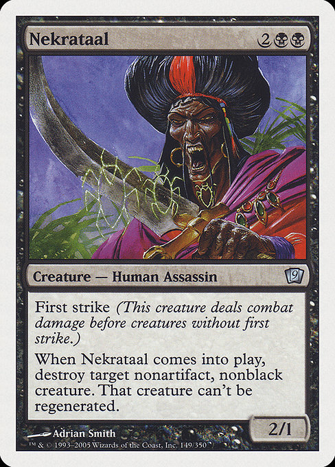 Magic the Gathering Card - Nekrataal - MTG Circle