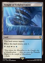 Magic the Gathering Card - Temple of Enlightenment - MTG Circle