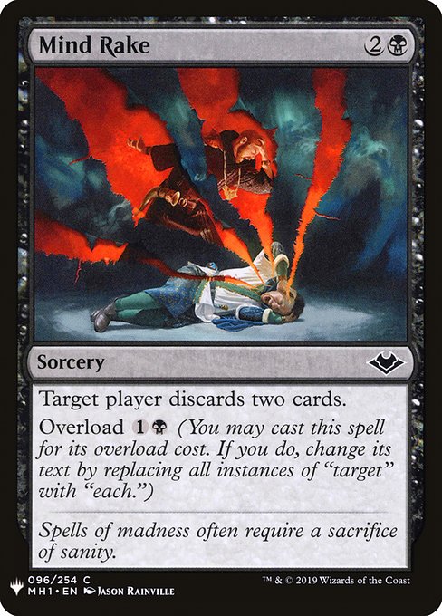 Magic the Gathering Card - Mind Rake - MTG Circle