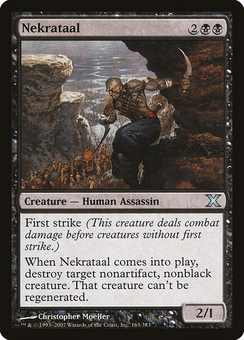 Magic the Gathering Card - Nekrataal - MTG Circle