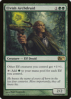 Magic the Gathering Card - Elvish Archdruid - MTG Circle