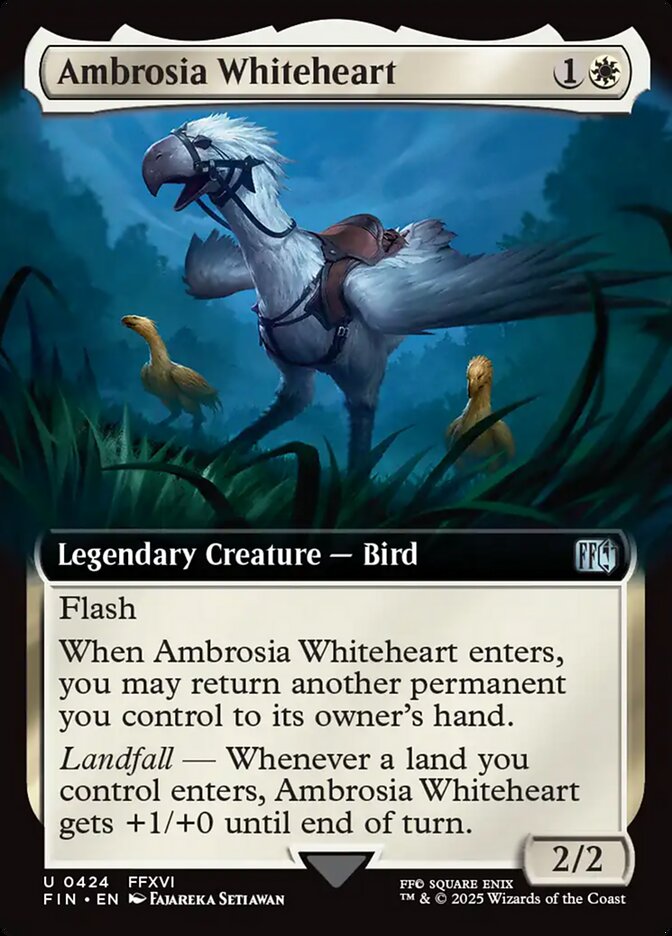 Magic the Gathering Card - Ambrosia Whiteheart - MTG Circle