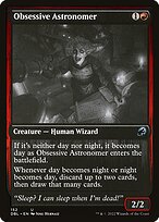 Magic the Gathering Card - Obsessive Astronomer - MTG Circle
