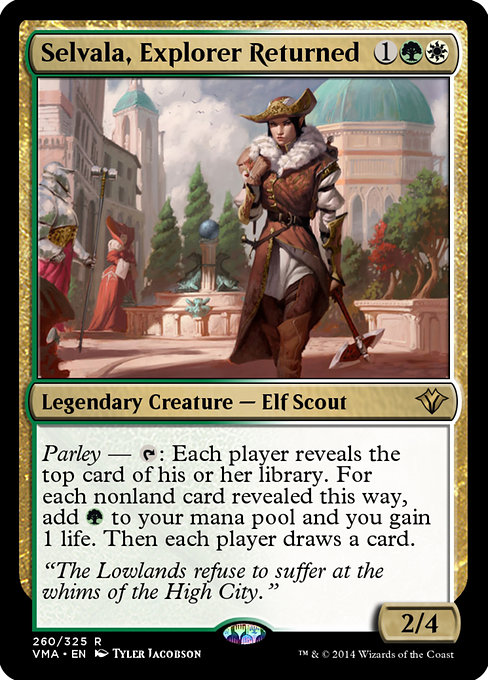 Magic the Gathering Card - Selvala, Explorer Returned - MTG Circle
