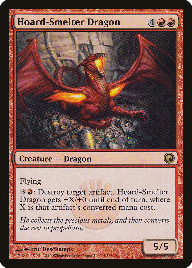 Magic the Gathering Card - Hoard-Smelter Dragon - MTG Circle