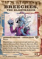 Magic the Gathering Card - Breeches, the Blastmaker - MTG Circle