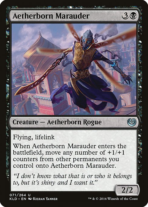 Magic the Gathering Card - Aetherborn Marauder - MTG Circle
