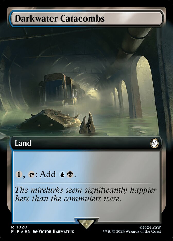 Magic the Gathering Card - Darkwater Catacombs - MTG Circle