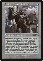 Magic the Gathering Card - Karn, the Great Creator - MTG Circle