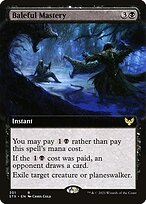 Magic the Gathering Card - Baleful Mastery - MTG Circle
