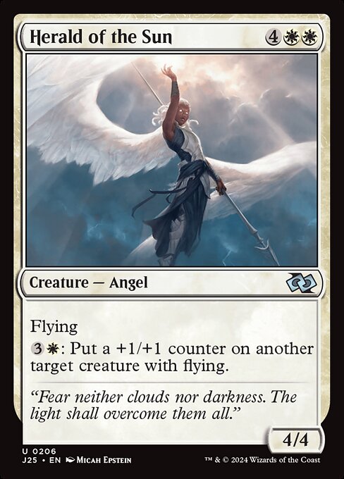 Magic the Gathering Card - Herald of the Sun - MTG Circle