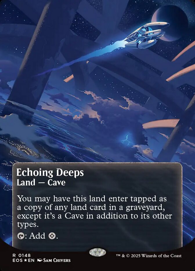 Magic the Gathering Card - Echoing Deeps - MTG Circle