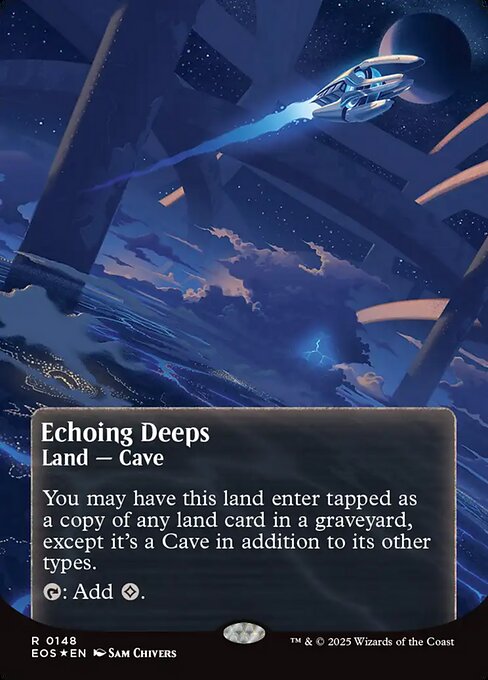 Magic the Gathering Card - Echoing Deeps - MTG Circle