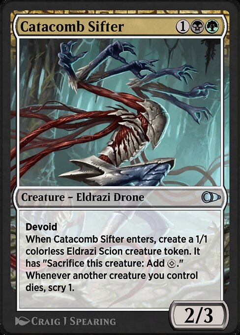 Magic the Gathering Card - Catacomb Sifter - MTG Circle