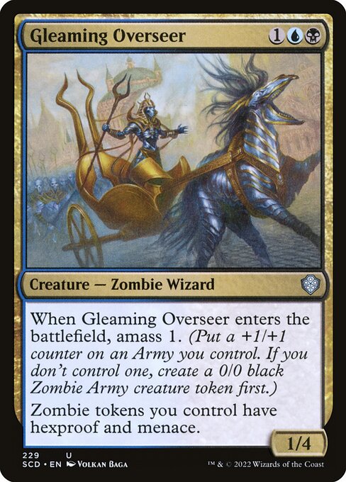 Magic the Gathering Card - Gleaming Overseer - MTG Circle