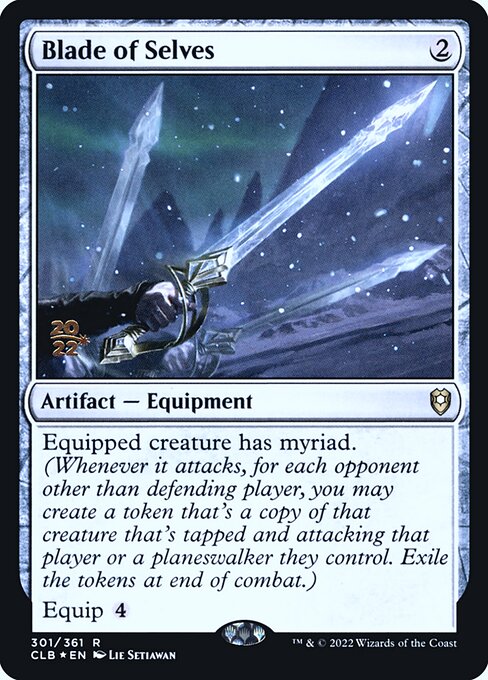 Magic the Gathering Card - Blade of Selves - MTG Circle