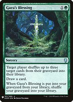 Magic the Gathering Card - Gaea's Blessing - MTG Circle