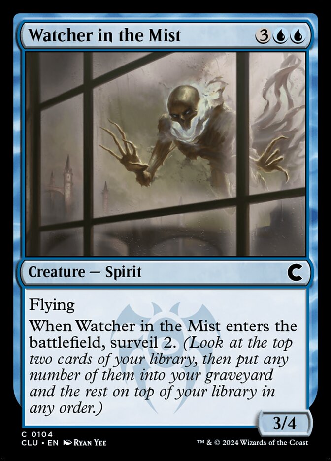 Magic the Gathering Card - Watcher in the Mist - MTG Circle