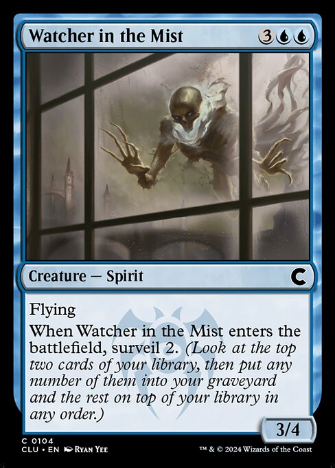 Magic the Gathering Card - Watcher in the Mist - MTG Circle