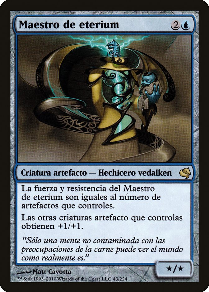 Magic the Gathering Card - Master of Etherium - MTG Circle