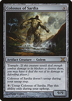 Magic the Gathering Card - Colossus of Sardia - MTG Circle