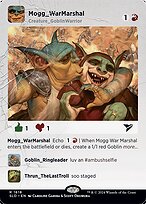 Magic the Gathering Card - Mogg War Marshal - MTG Circle