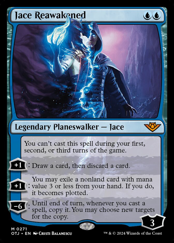 Magic the Gathering Card - Jace Reawakened - MTG Circle