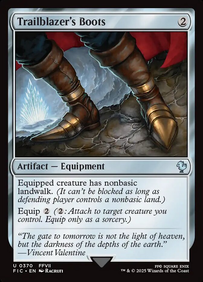 Magic the Gathering Card - Trailblazer's Boots - MTG Circle