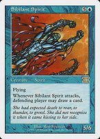 Magic the Gathering Card - Sibilant Spirit - MTG Circle