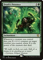 Magic the Gathering Card - Death's Presence - MTG Circle