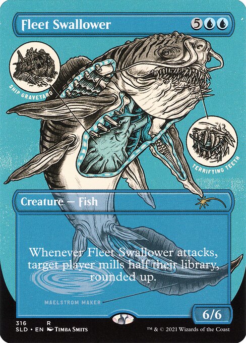 Magic the Gathering Card - Fleet Swallower - MTG Circle