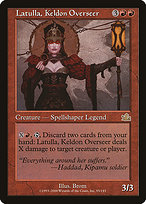 Magic the Gathering Card - Latulla, Keldon Overseer - MTG Circle