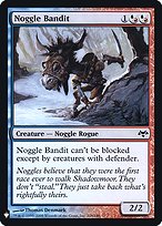 Magic the Gathering Card - Noggle Bandit - MTG Circle