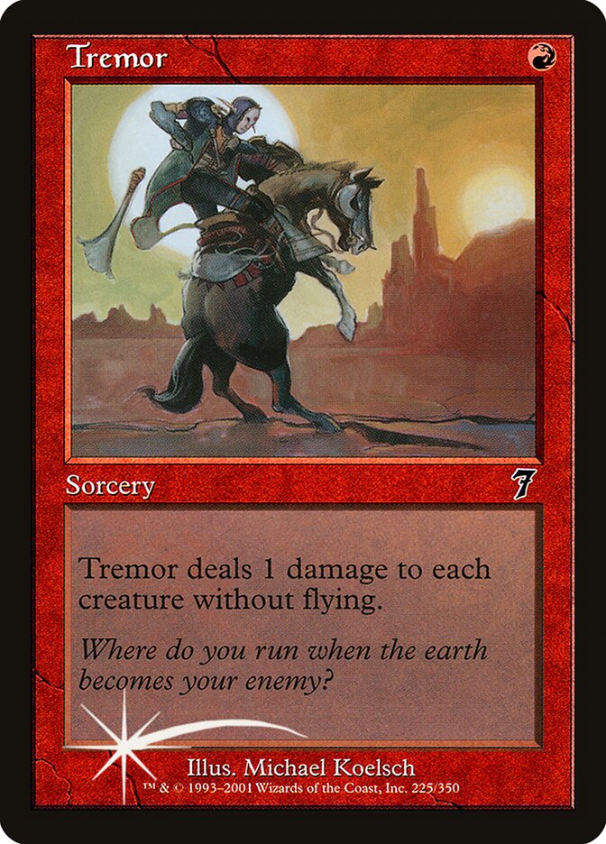 Magic the Gathering Card - Tremor - MTG Circle