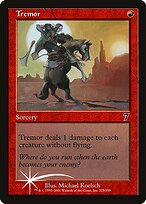 Magic the Gathering Card - Tremor - MTG Circle